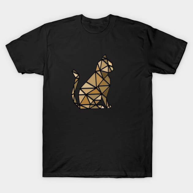 geometric cat T-Shirt by Mydrawingsz